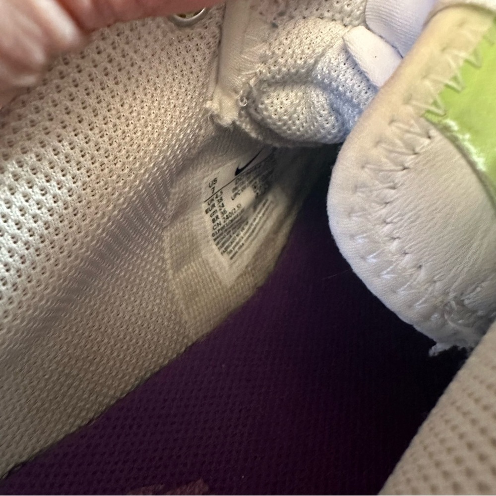 Nike Air Force 1 Low Shadow White/Electric Green Purple - Picture 9 of 9